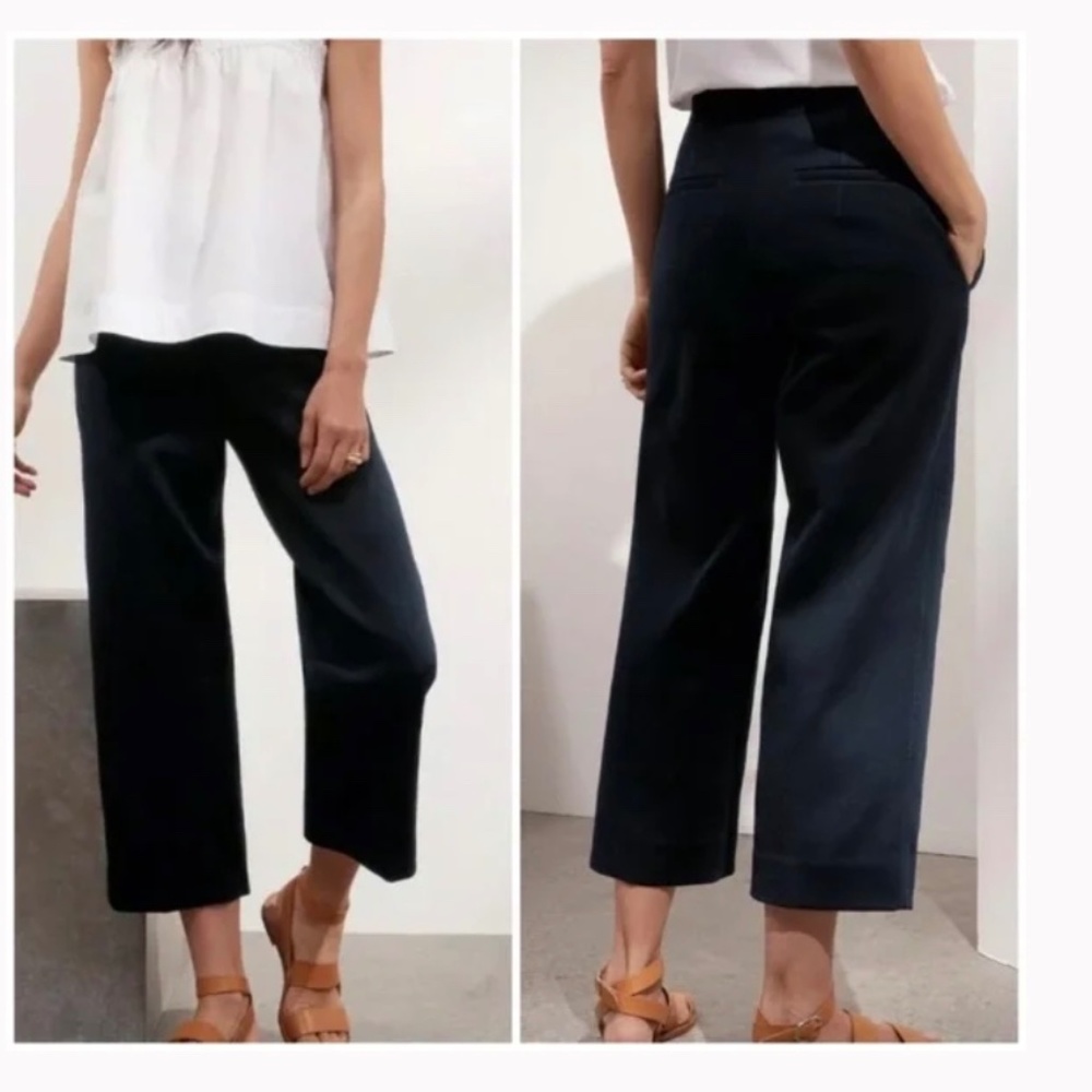 12 Tall NWT wide leg crop pants